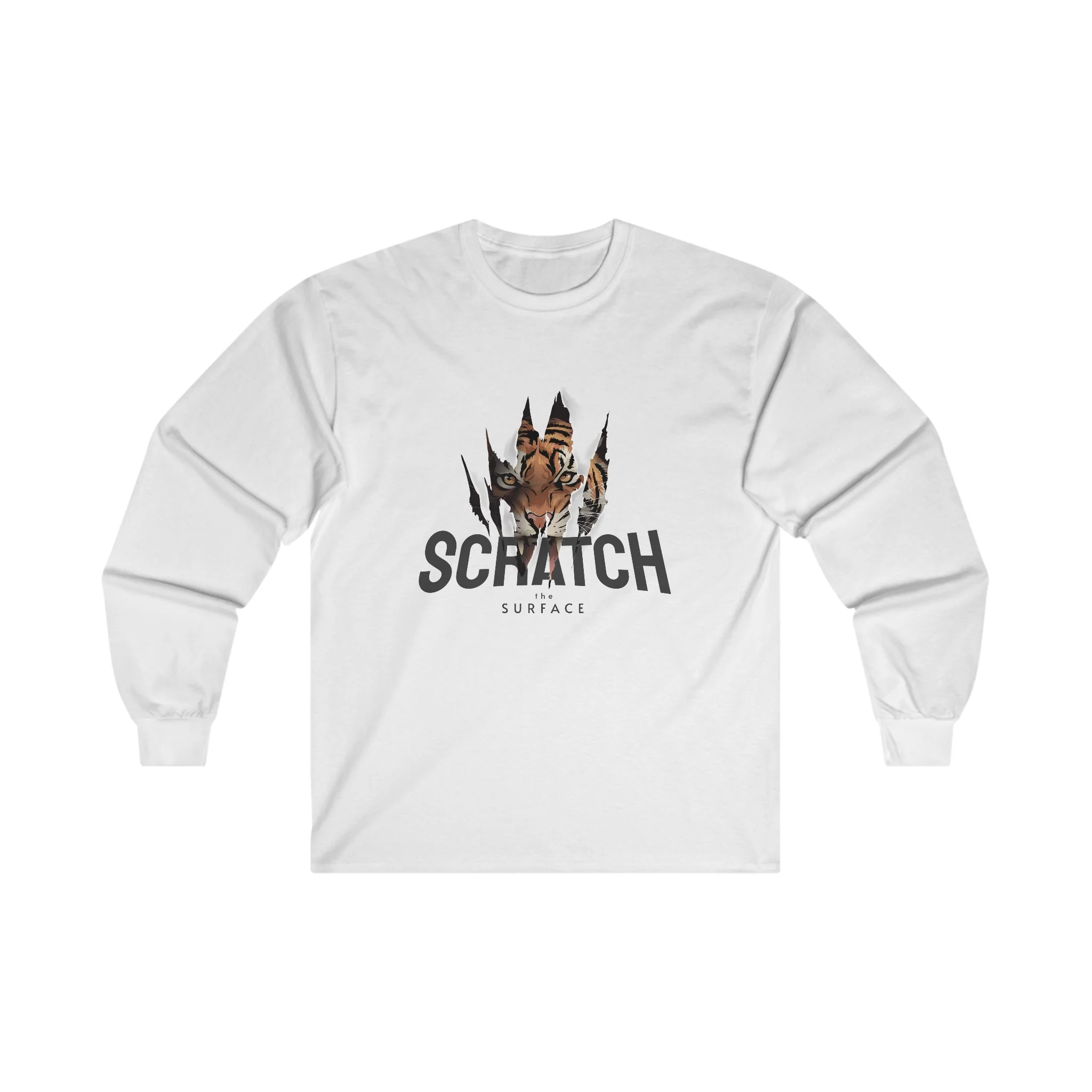Men Ultra Cotton Long Sleeve round neck classic fit street wear T shirt - Image 6