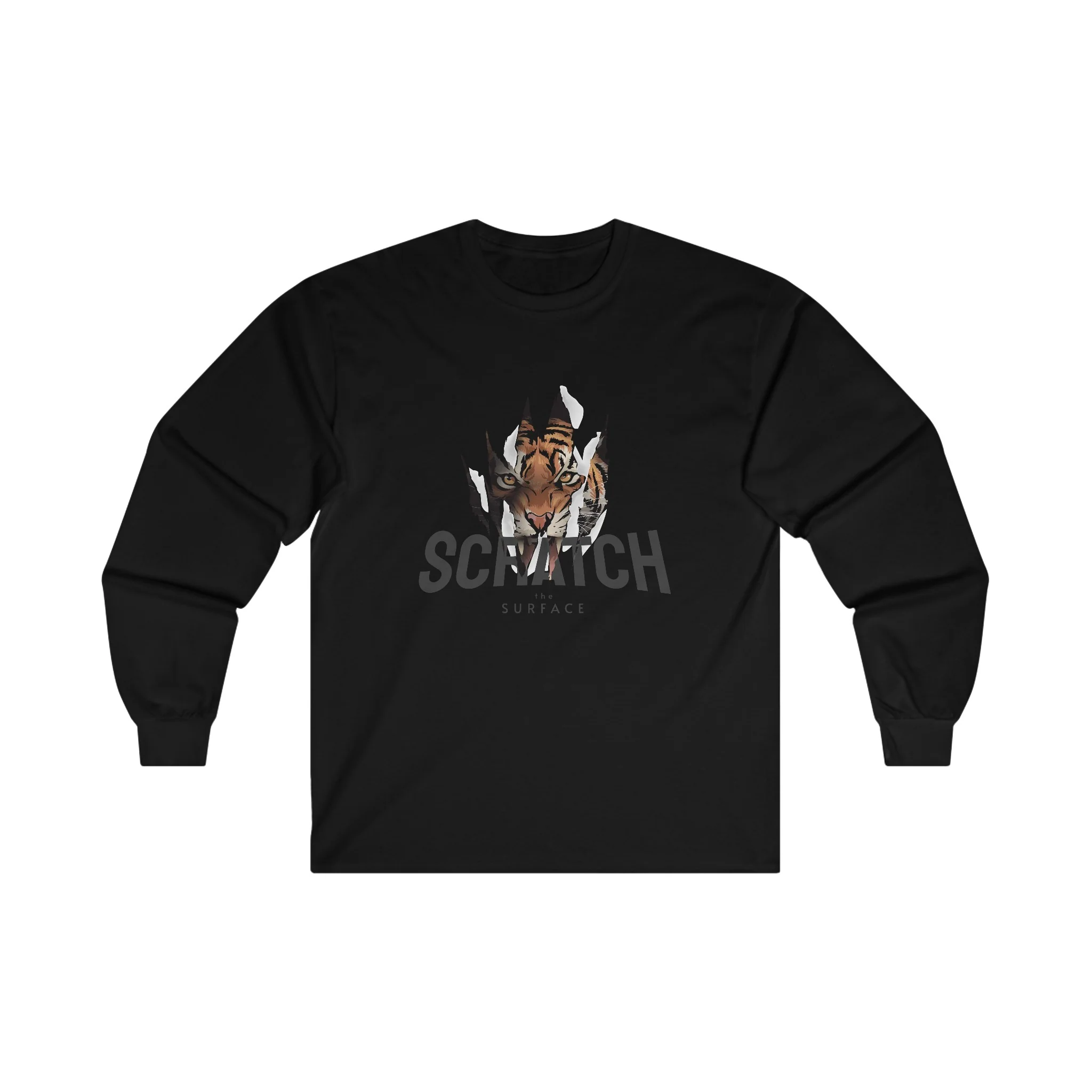 Men Ultra Cotton Long Sleeve round neck classic fit street wear T shirt - Image 5