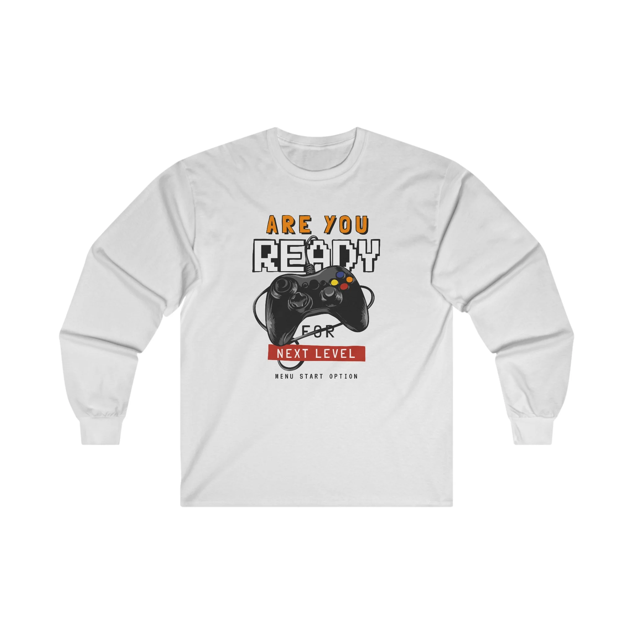 Men Ultra Cotton Long Sleeve classic fit round neck streetwear T-shirt - Image 6