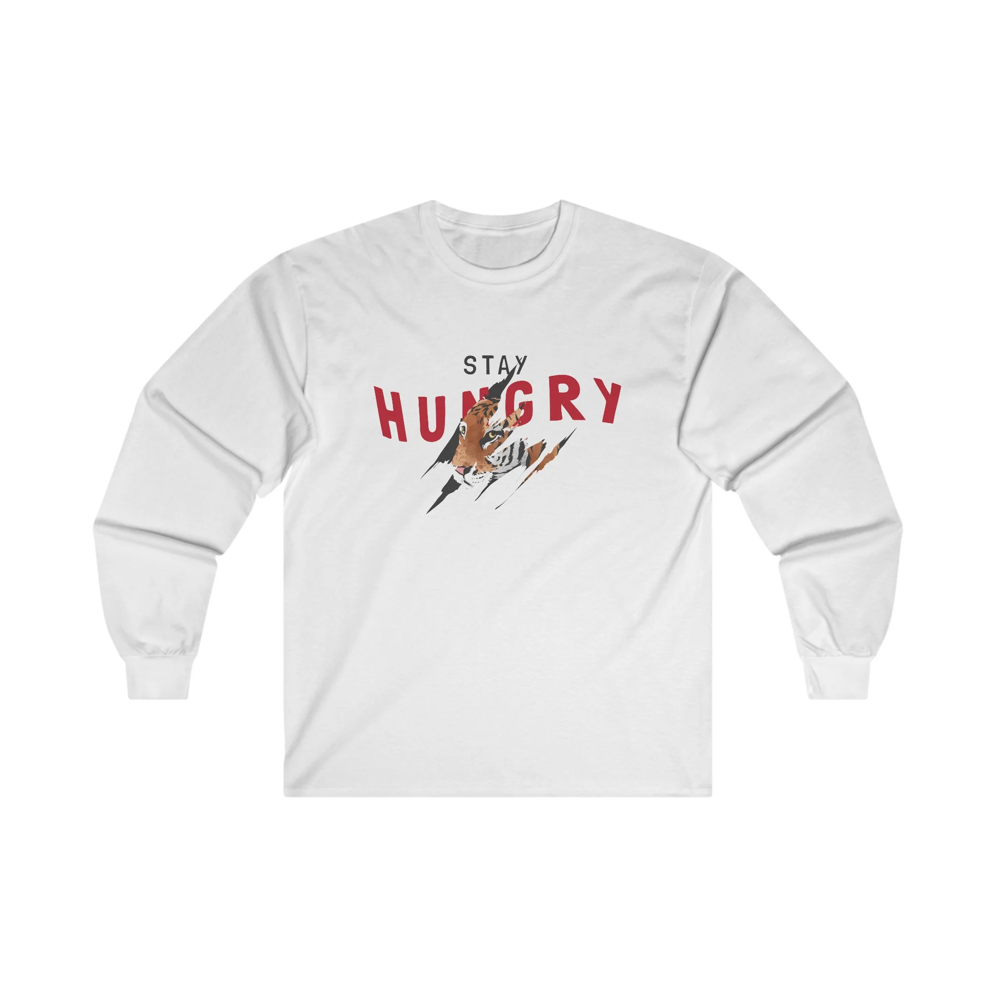 Men Ultra Cotton Long Sleeve streetwear Tee - Image 6