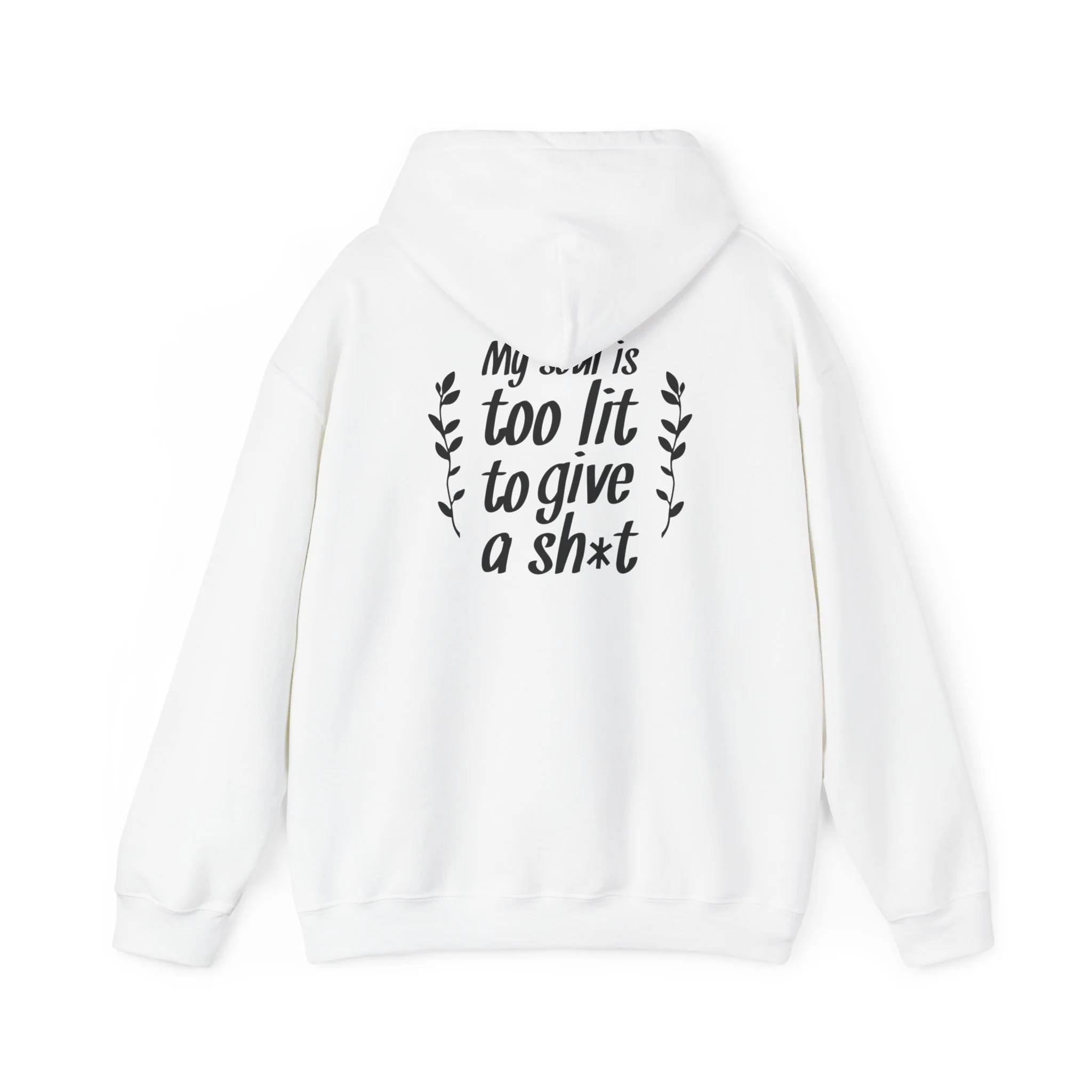 Humors text back printed hoodie Men - Image 6