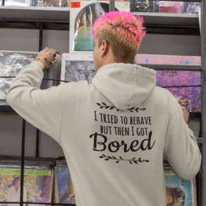 Humors text classic fit Hoodie for Men
