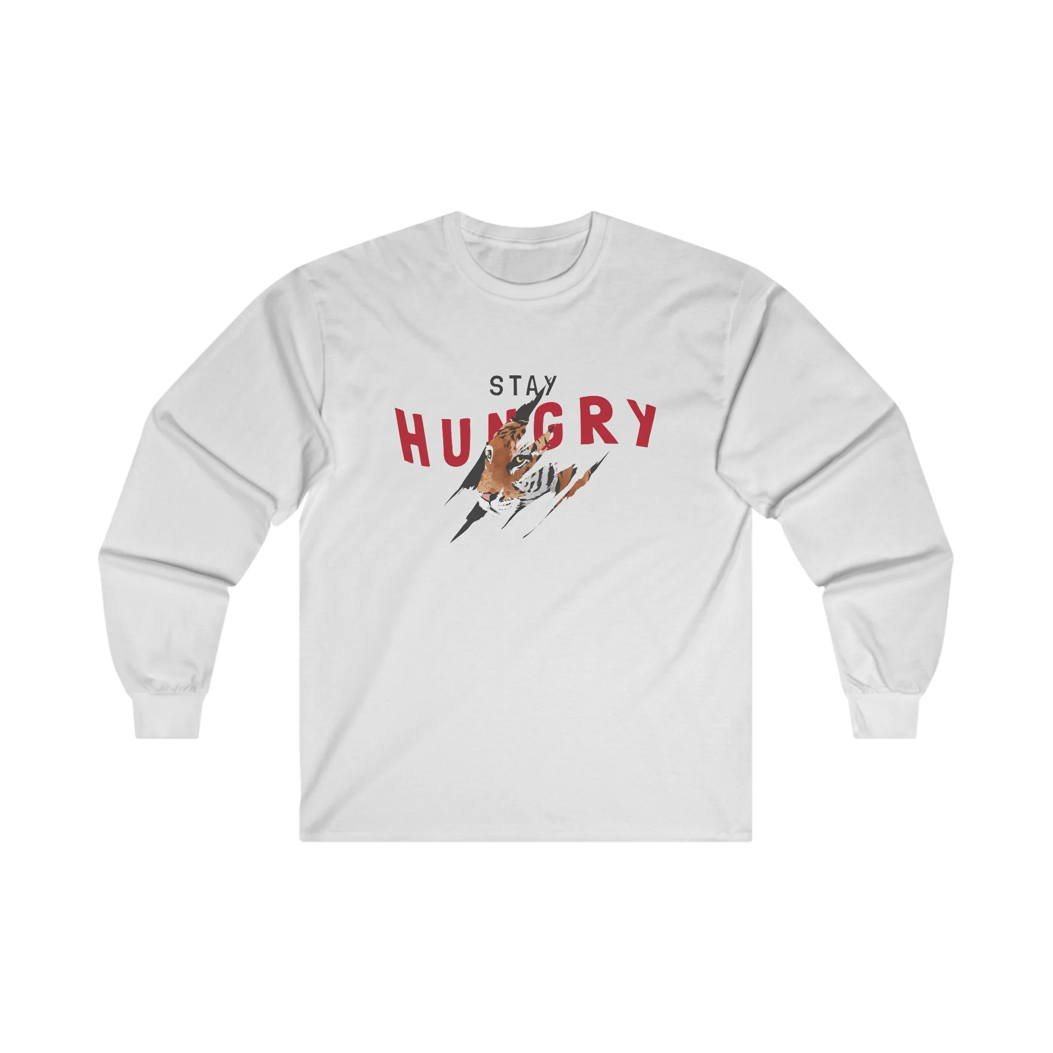 Men Ultra Cotton Long Sleeve streetwear Tee - Image 7