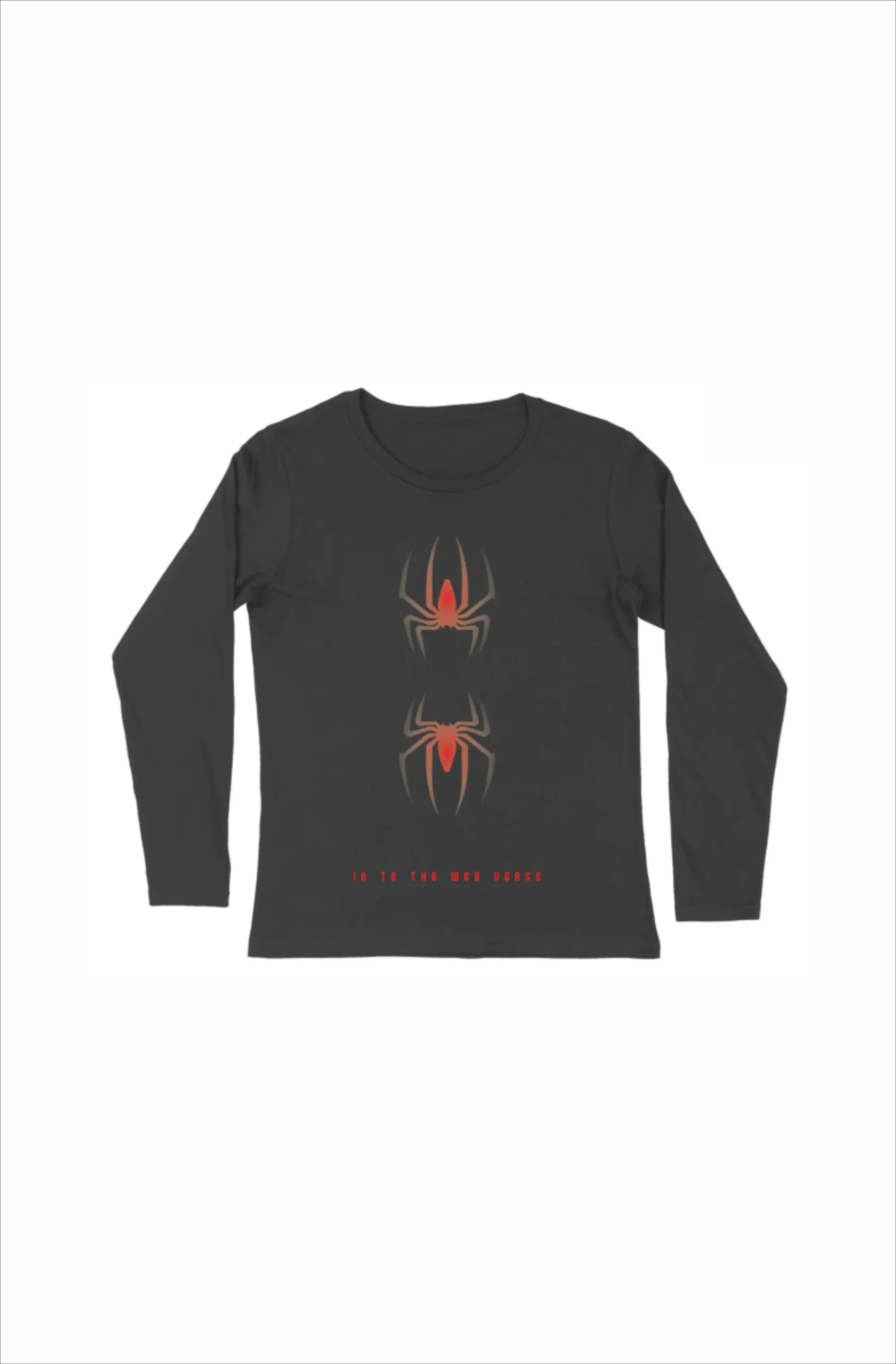 Spider Round Neck Full Sleeve Tshirt for Men - Image 3
