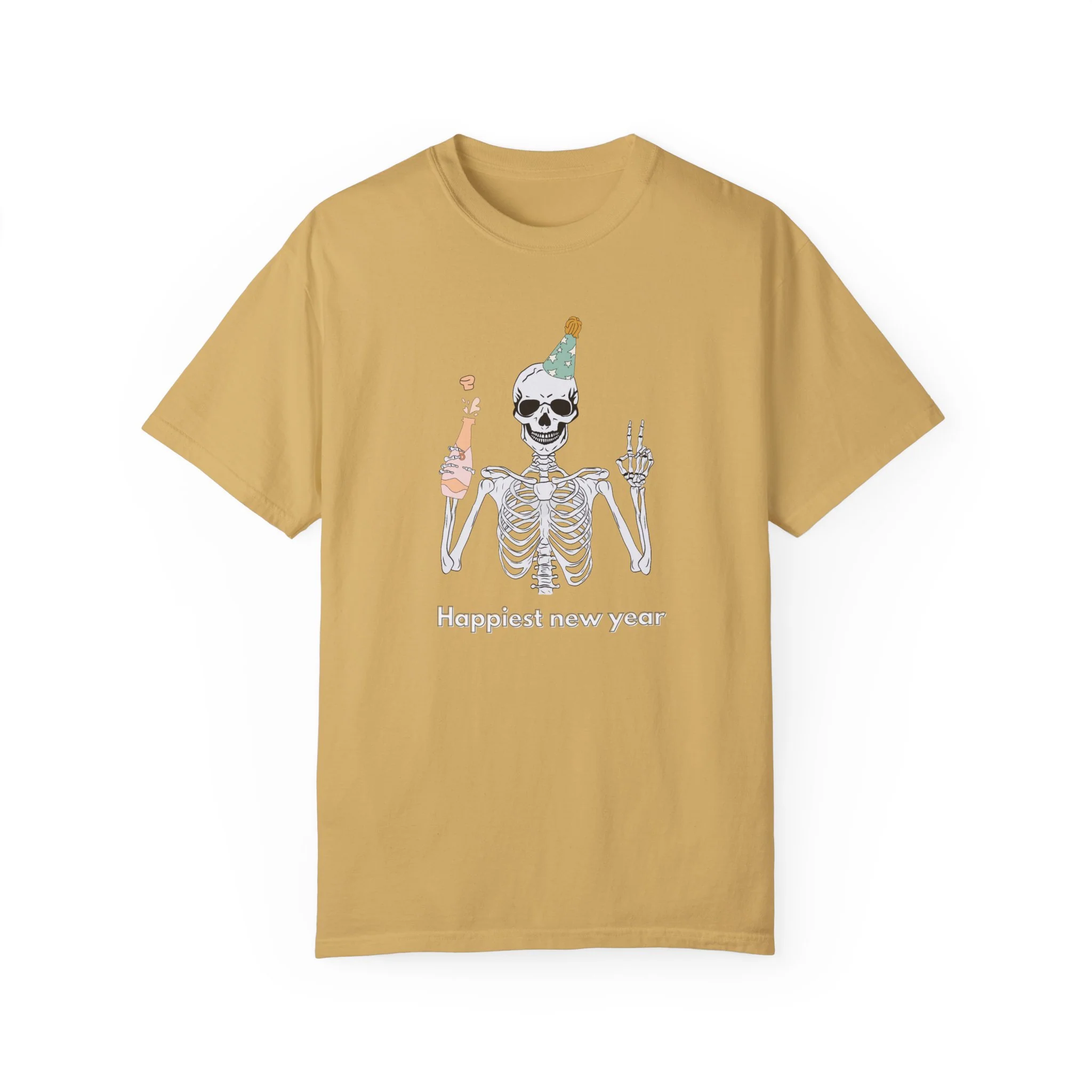 Men new year season special half sleeve comfort fit round neck T-Shirt. - Image 8