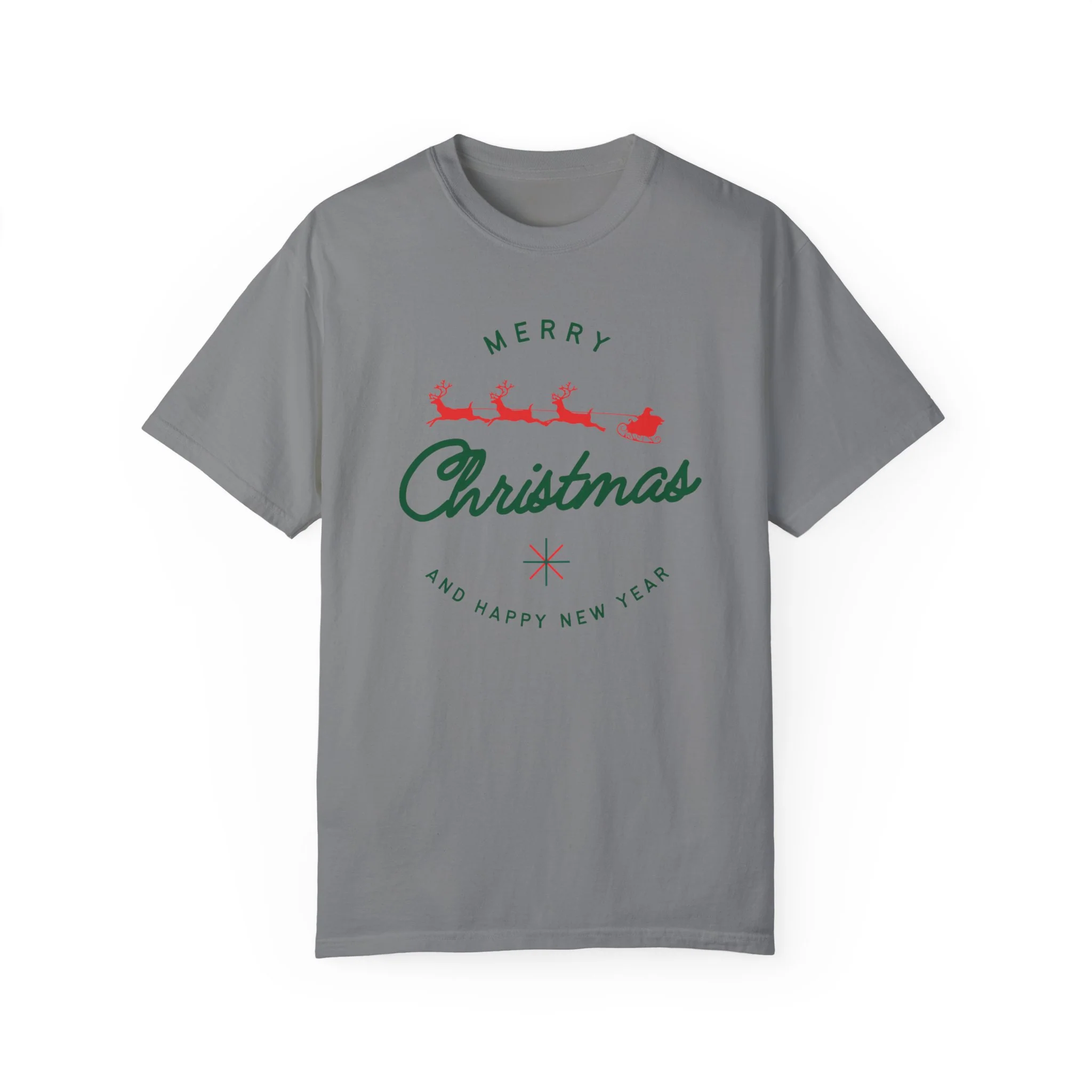 Men Christmas season special half sleeve comfort fit round neck T-Shirt - Image 7