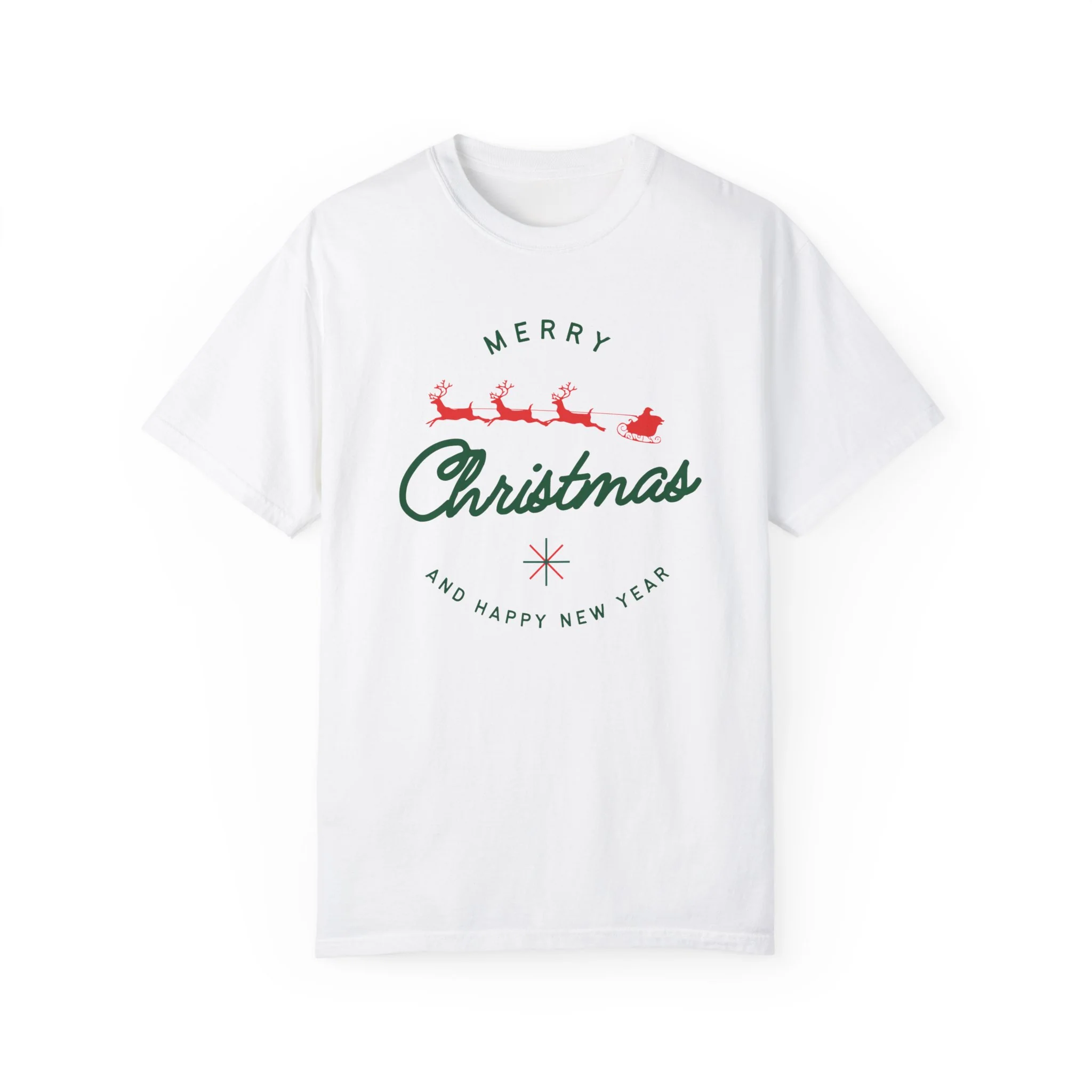 Men Christmas season special half sleeve comfort fit round neck T-Shirt - Image 6
