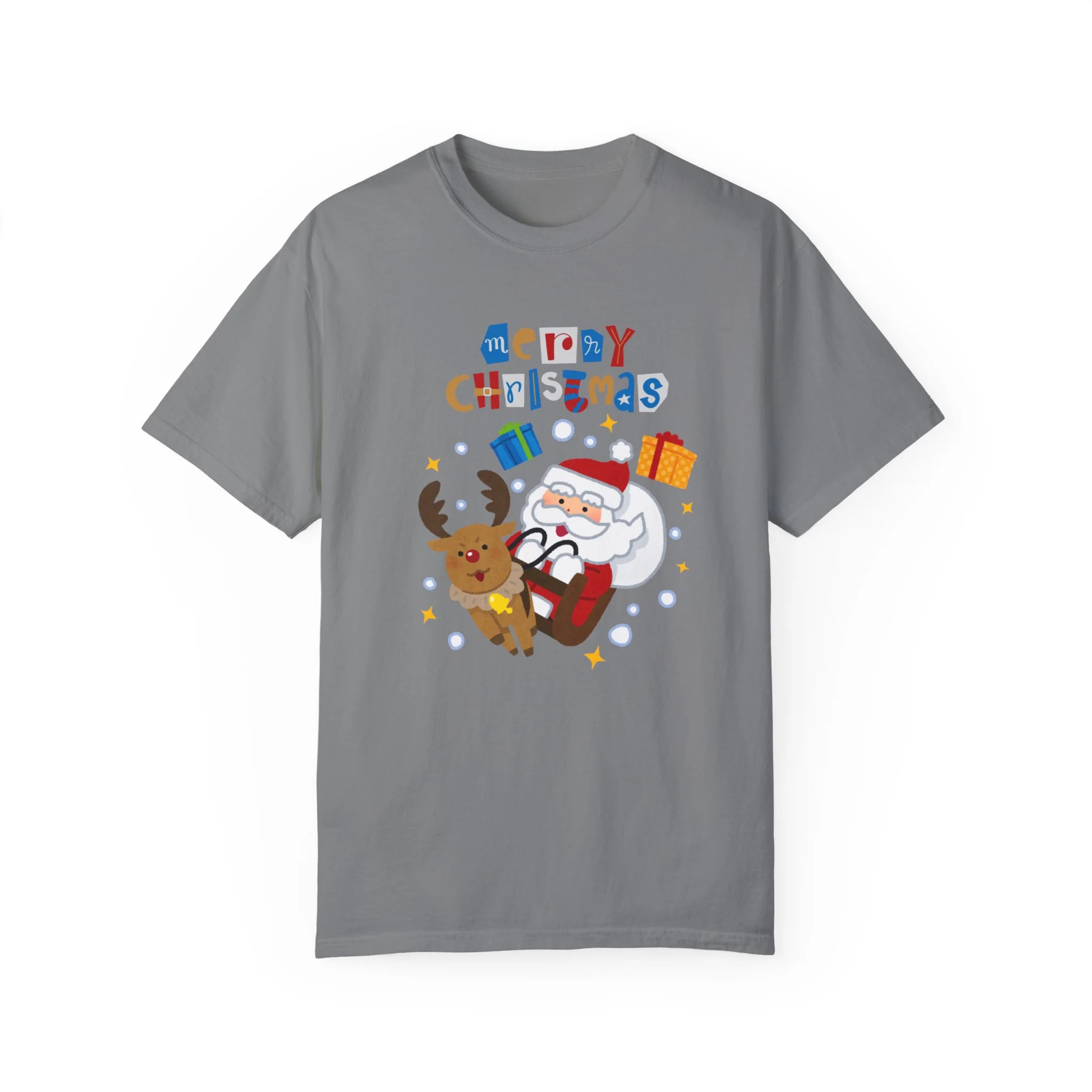 Men Christmas season special half sleeve comfort fit round neck T-Shirt - Image 8