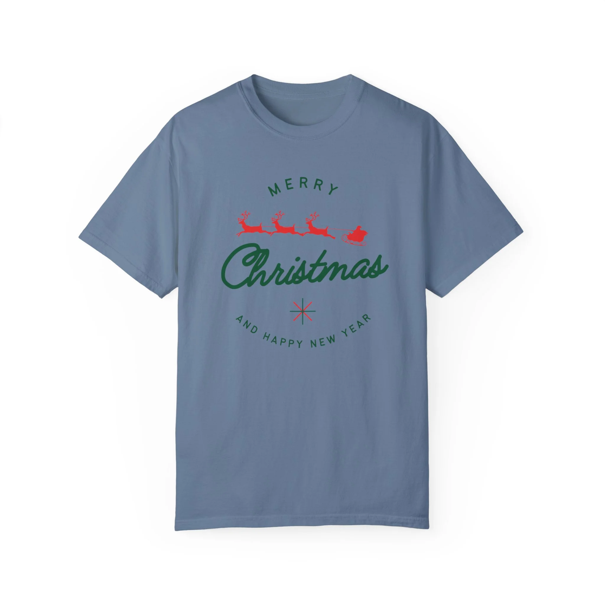 Men Christmas season special half sleeve comfort fit round neck T-Shirt - Image 9