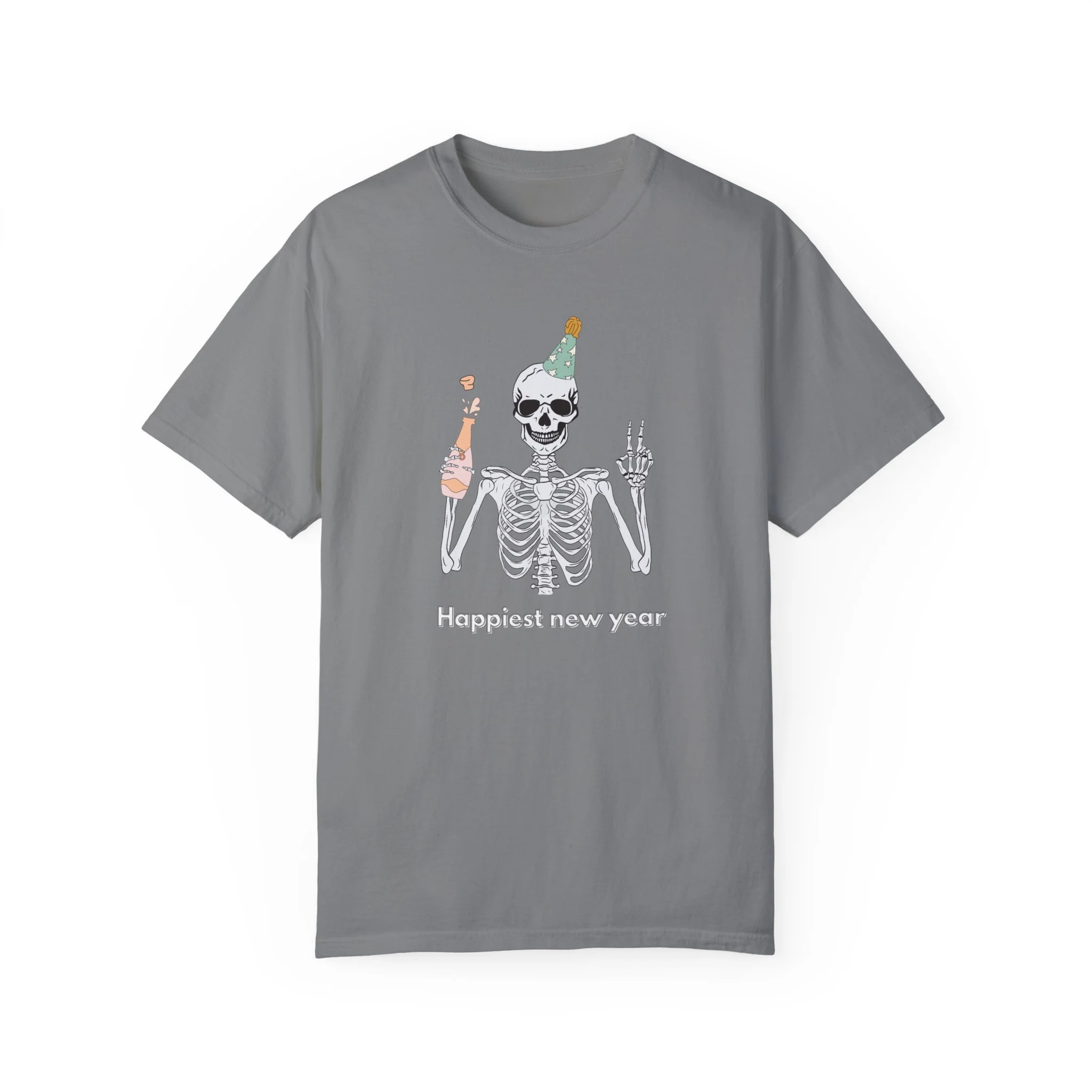 Men new year season special half sleeve comfort fit round neck T-Shirt. - Image 7