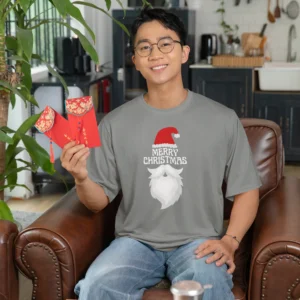 Men Christmas season special half sleeve comfort fit round neck T-Shirt