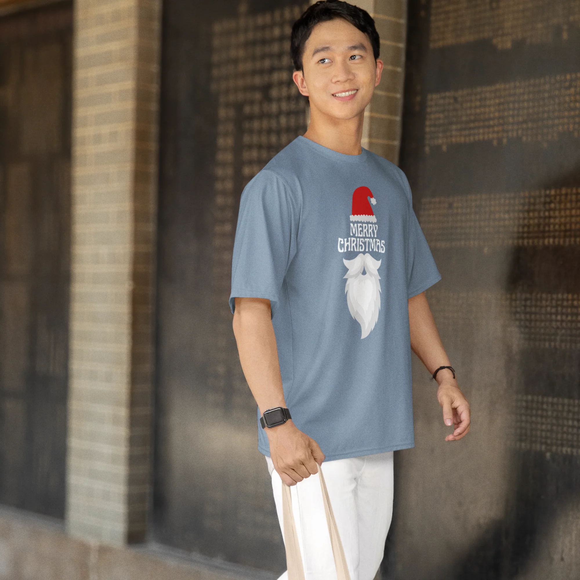 Men Christmas season special half sleeve comfort fit round neck T-Shirt - Image 4