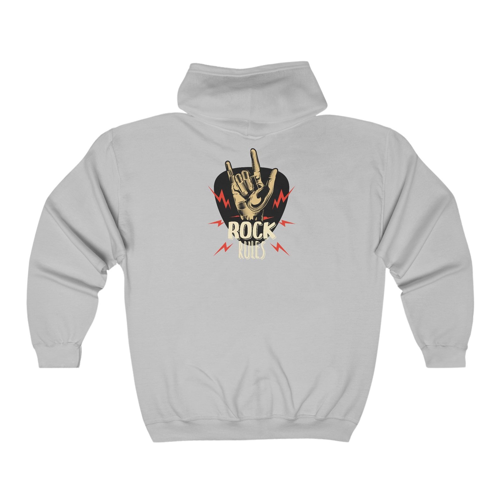 Full zip classic fit streetwear back print Hoodie for Women - Image 5