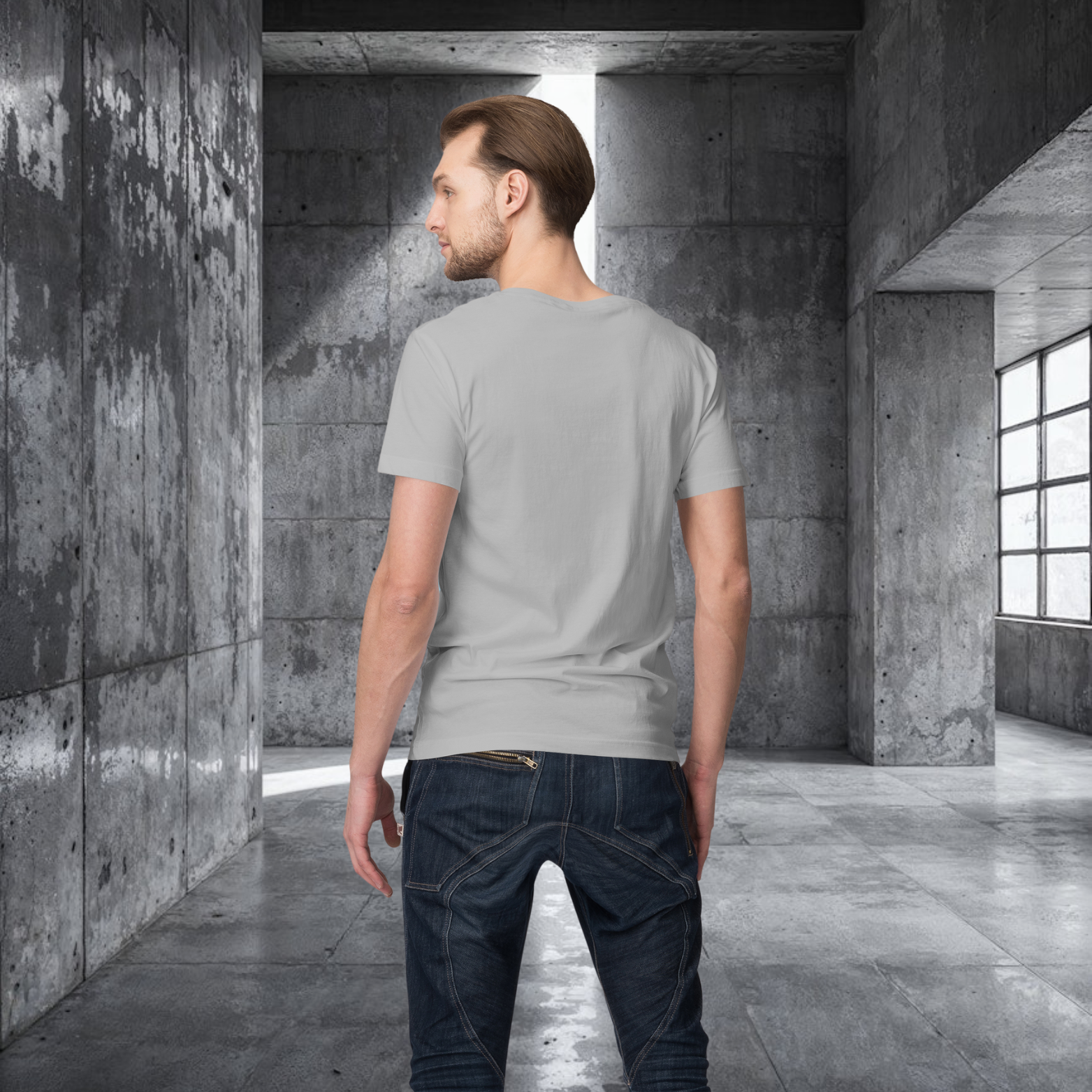 Men cow boy printed half sleeve round neck T-Shirt - Image 15