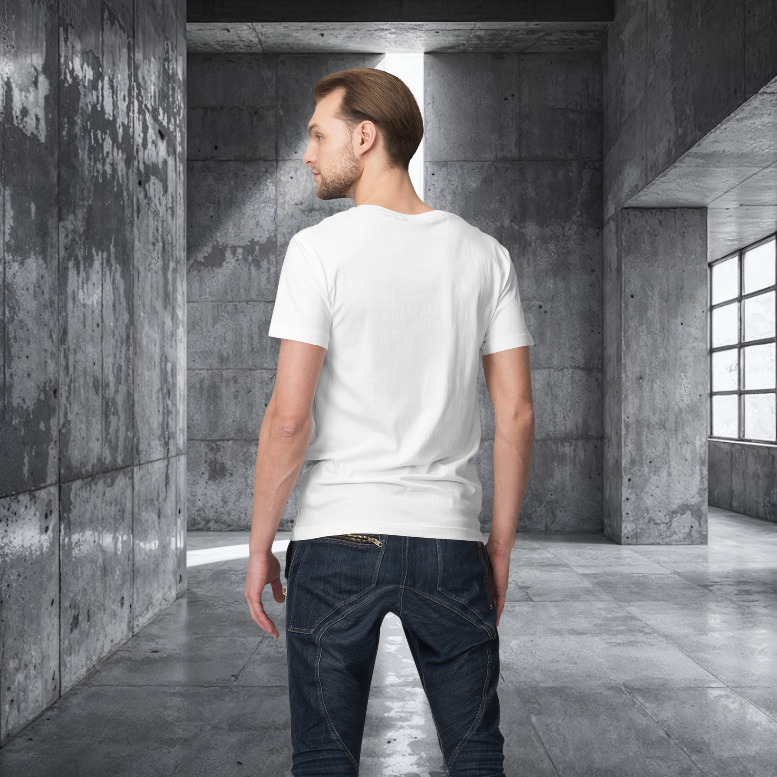 Men cow boy printed half sleeve round neck T-Shirt - Image 14