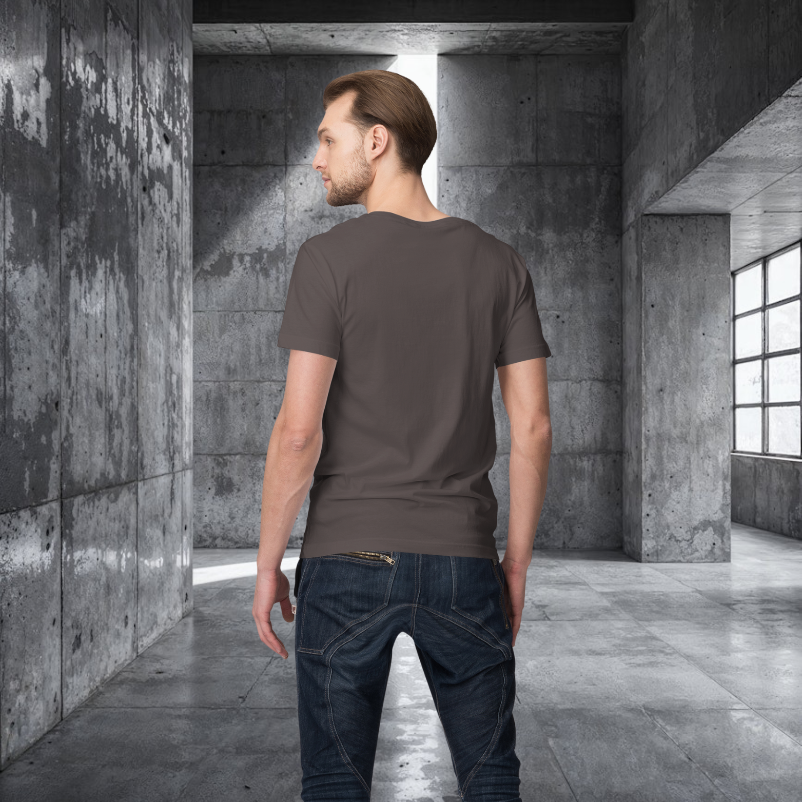 Men cow boy printed half sleeve round neck T-Shirt - Image 13