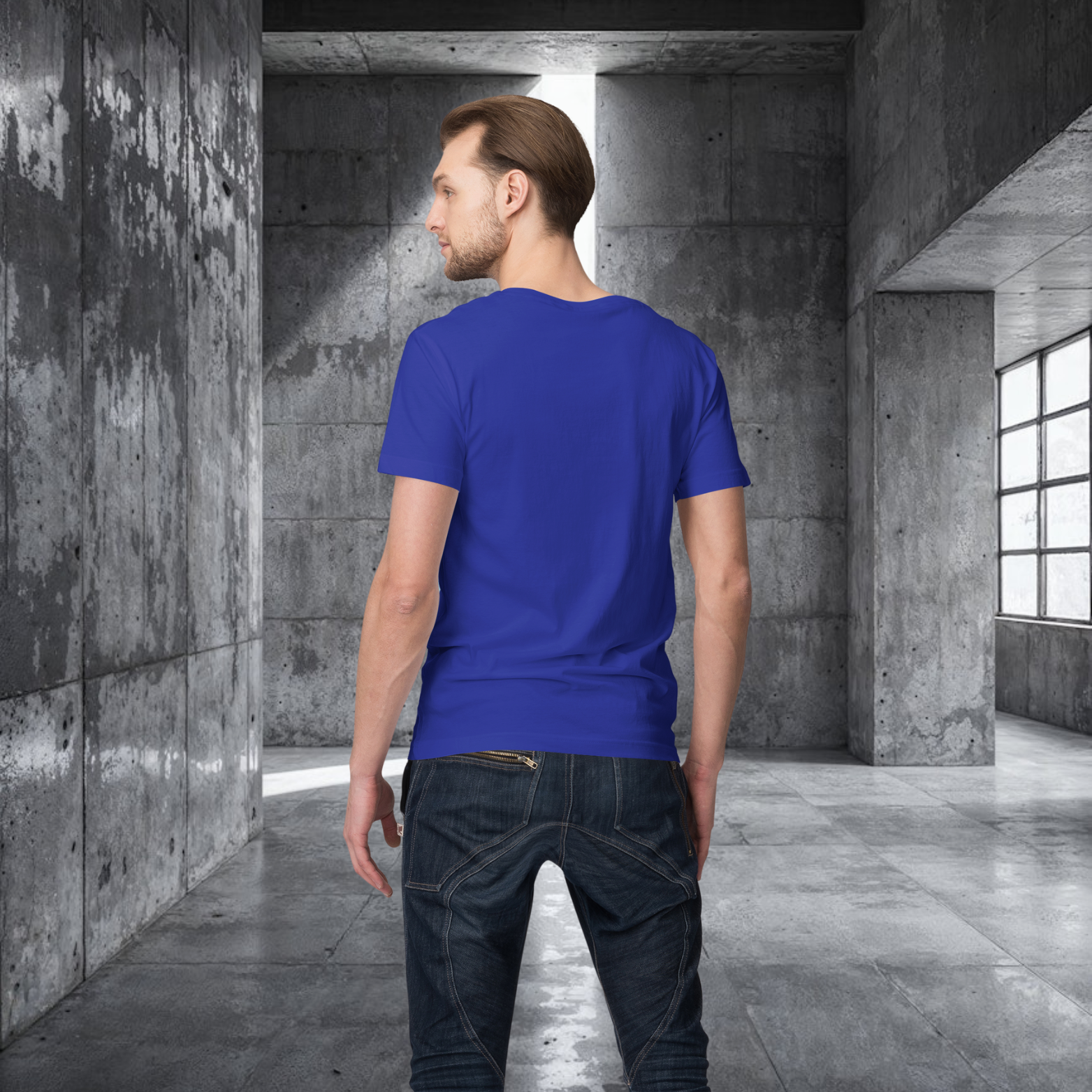 Men cow boy printed half sleeve round neck T-Shirt - Image 10