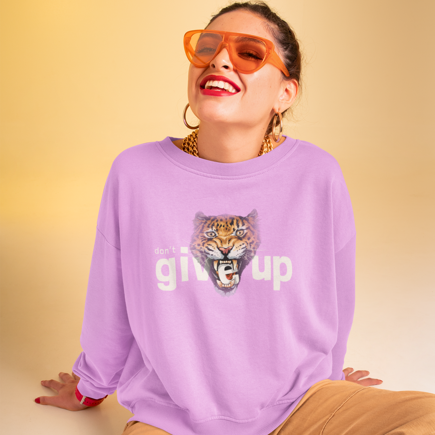 Streetwear Roundneck oversized Sweatshirt for women