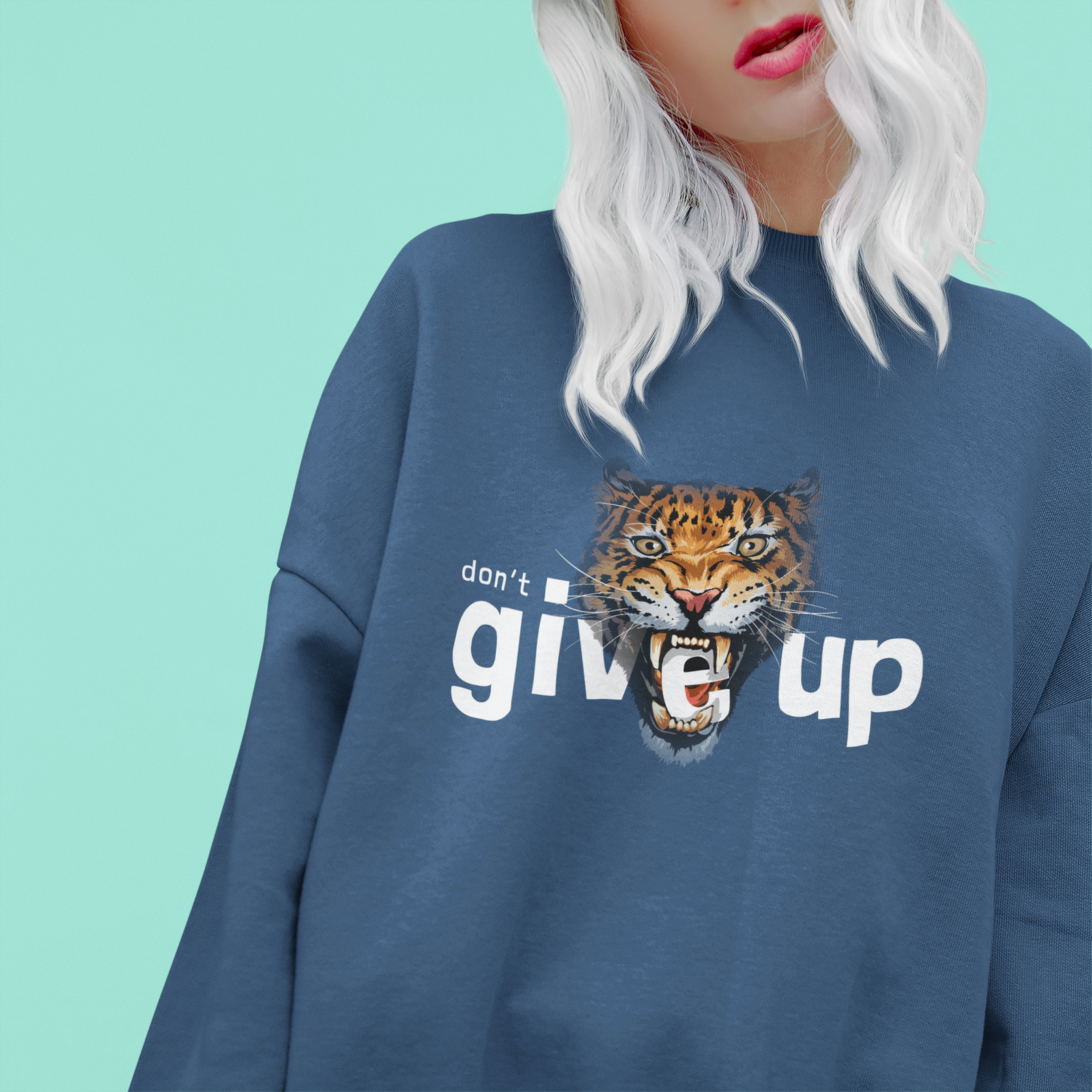 Streetwear Roundneck oversized Sweatshirt for women - Image 4