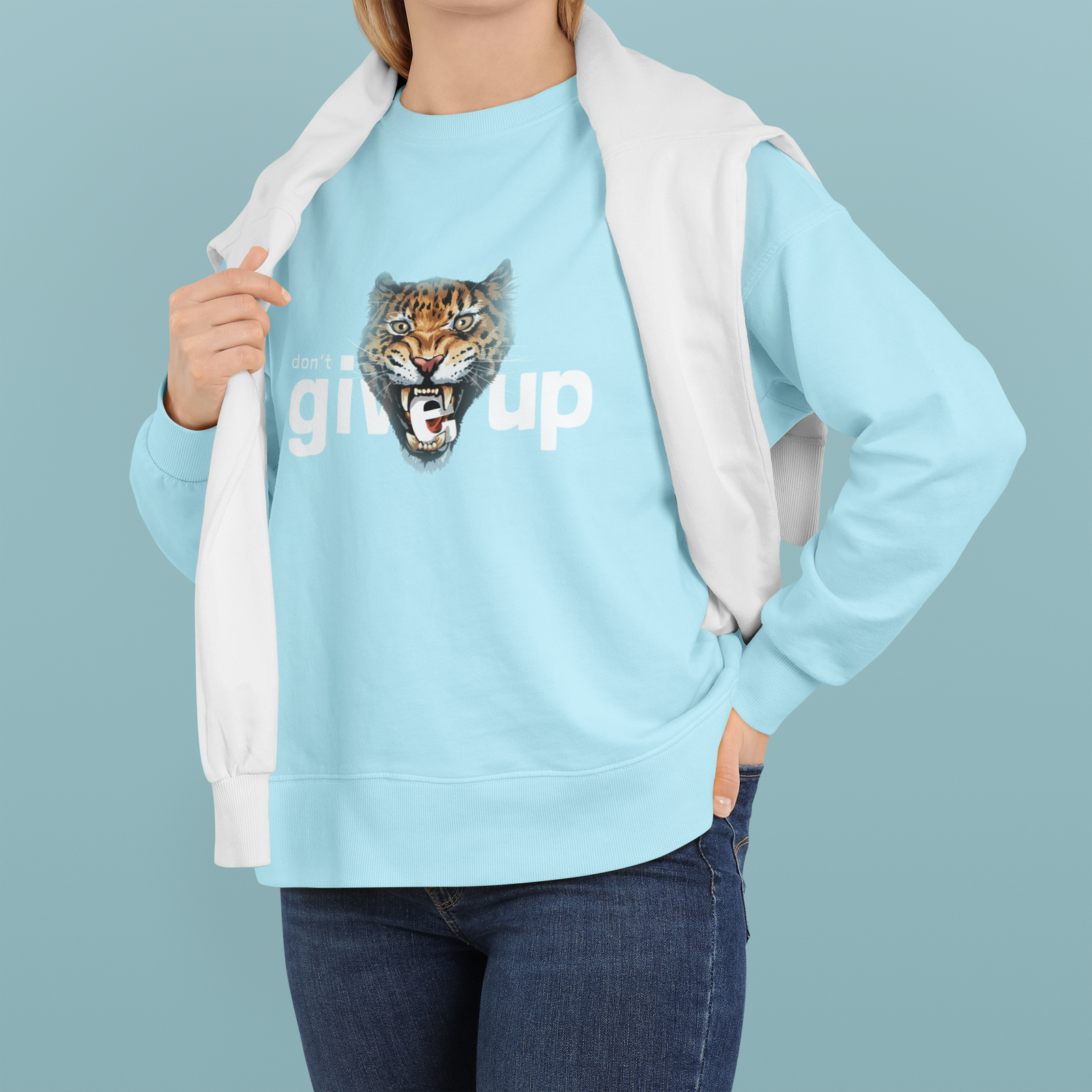 Streetwear Roundneck oversized Sweatshirt for women - Image 3