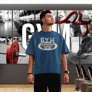 Men Gym Wear Oversized T-Shirt