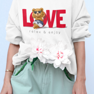 Roundneck oversized streetwear Sweatshirt for women