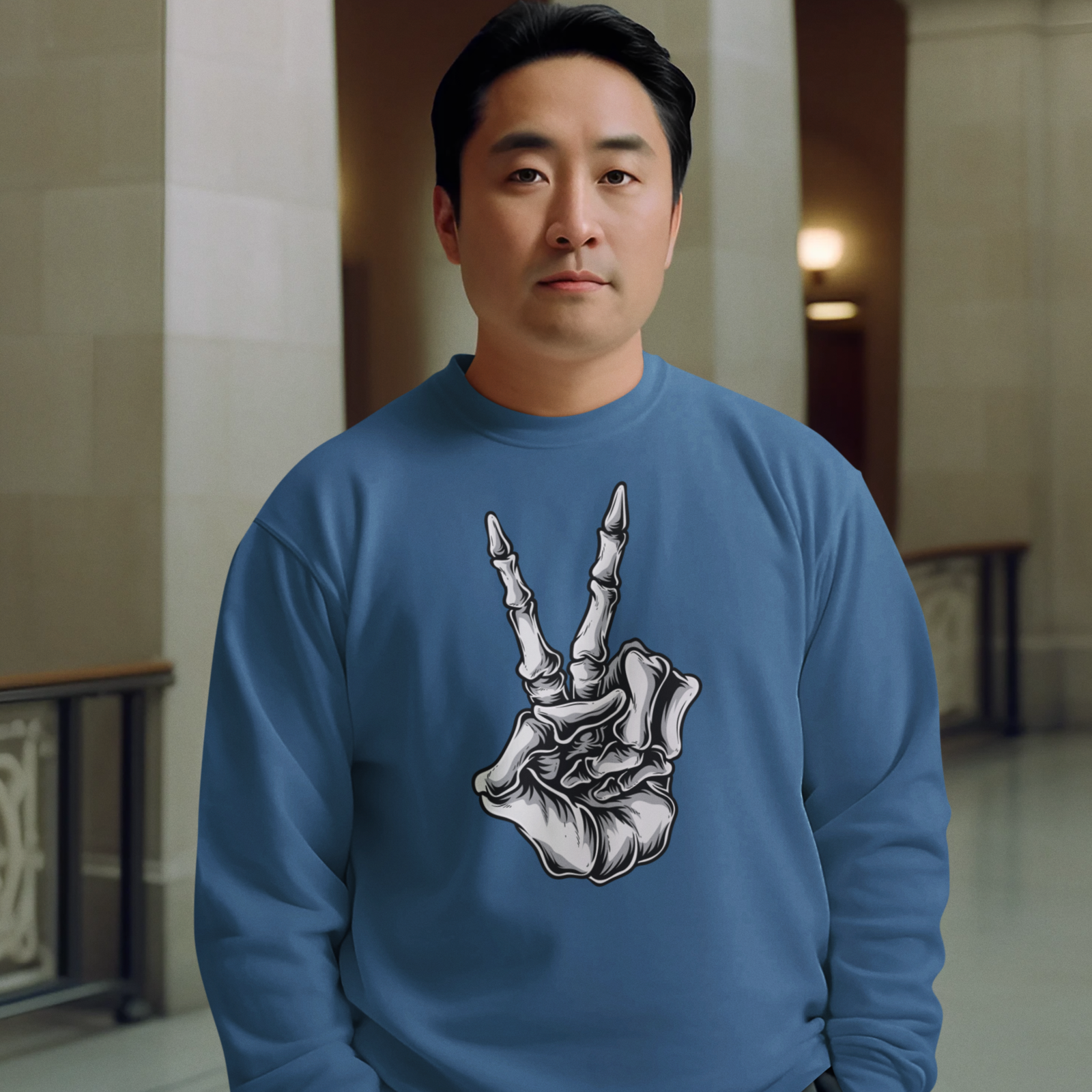 Round neck comfort fit Sweatshirt for Men - Image 3