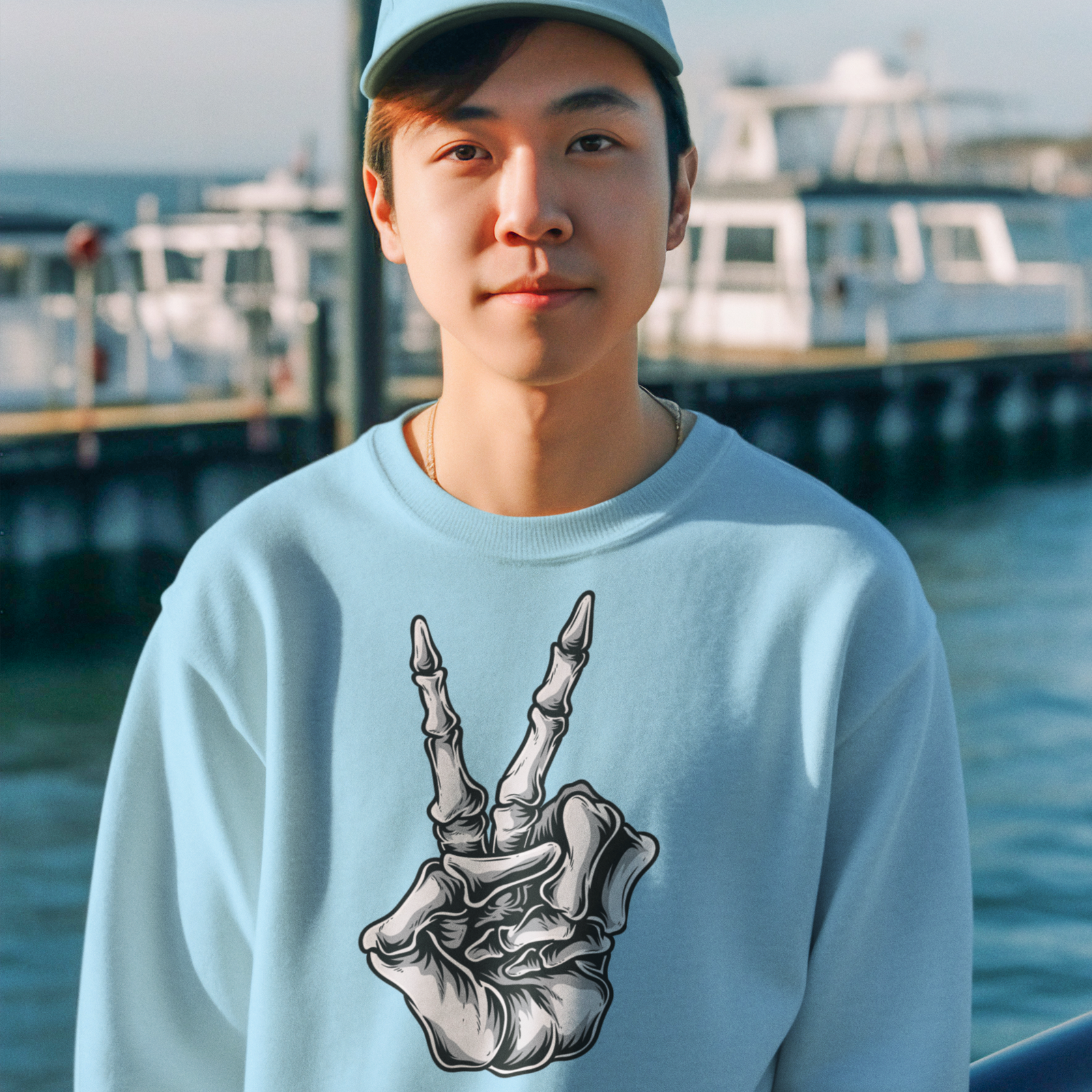 Round neck comfort fit Sweatshirt for Men - Image 2