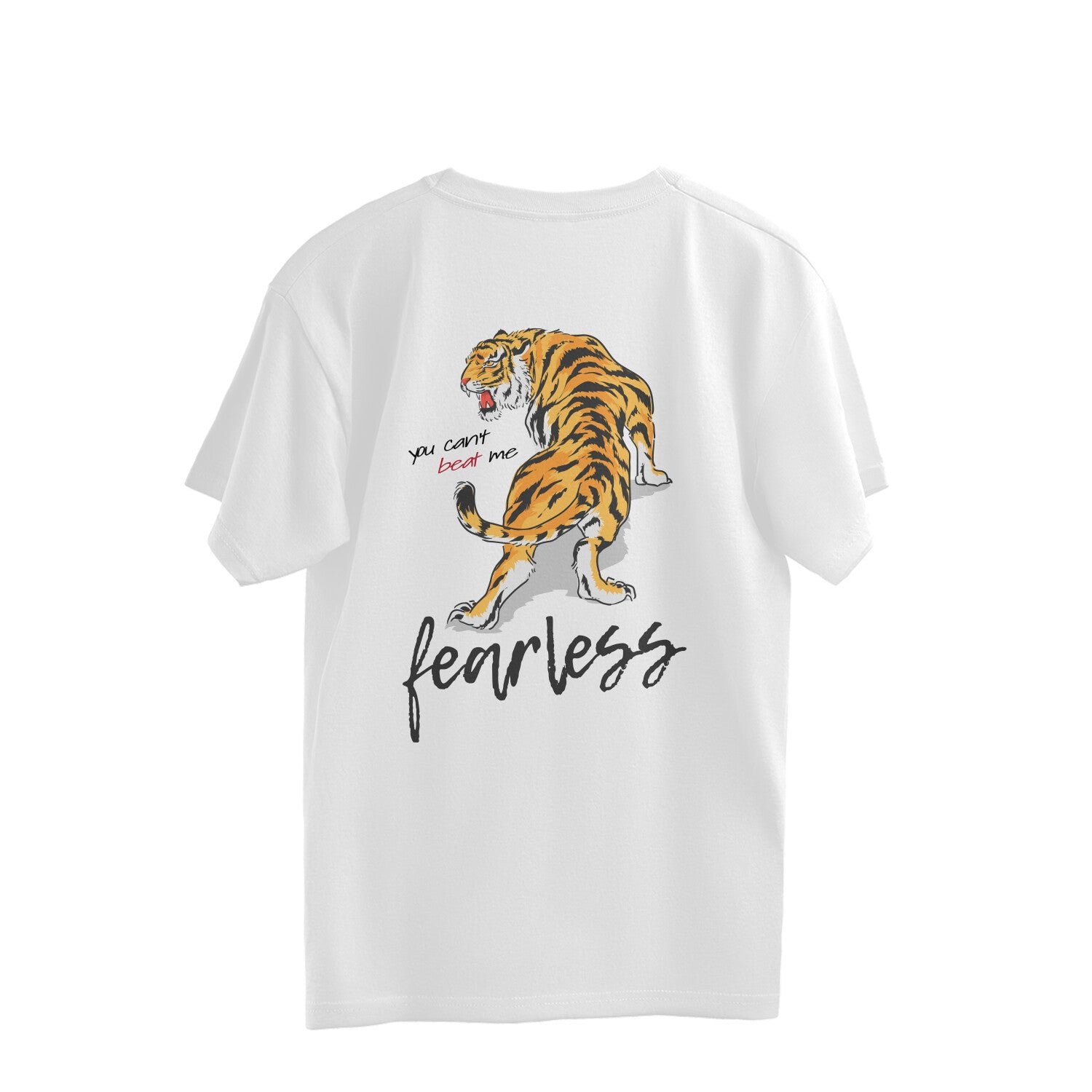 Women back printed oversized round neck streetwear T-Shirt - Image 10