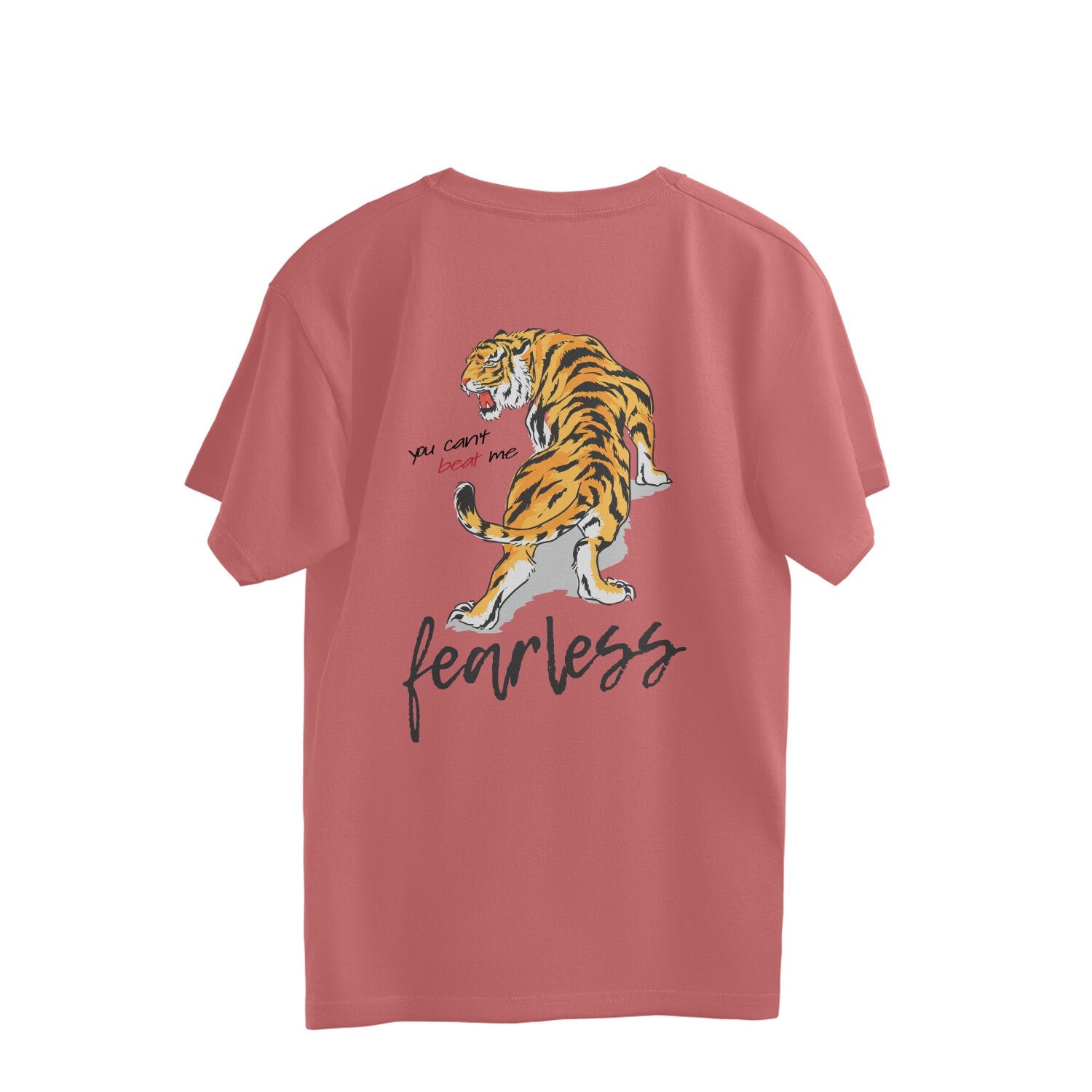 Women back printed oversized round neck streetwear T-Shirt - Image 6