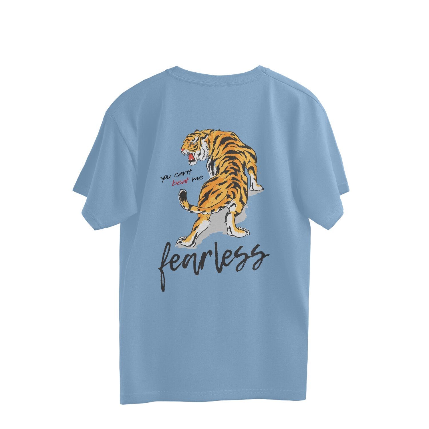 Women back printed oversized round neck streetwear T-Shirt - Image 8