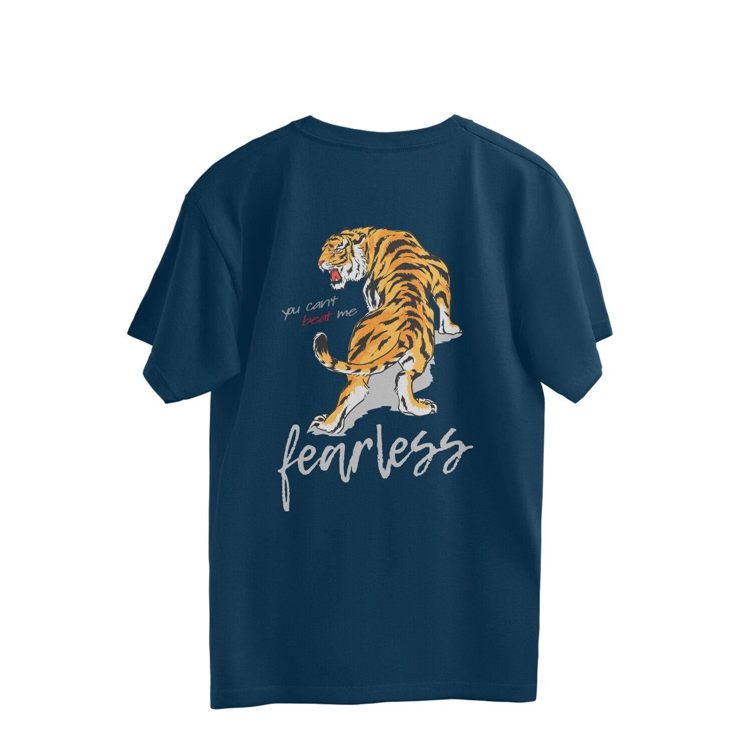 Women back printed oversized round neck streetwear T-Shirt - Image 9