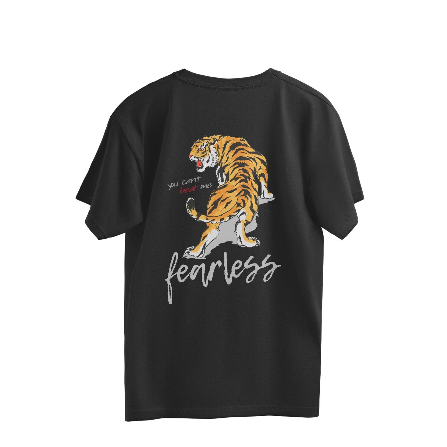 Women back printed oversized round neck streetwear T-Shirt - Image 11