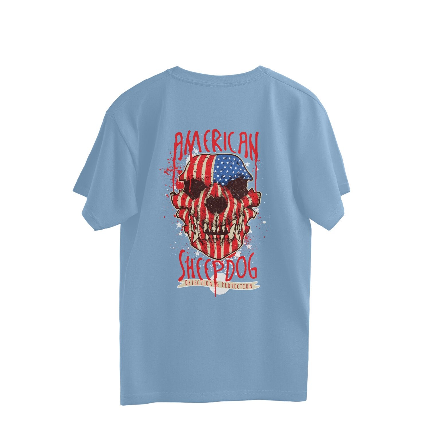 Comfortable Oversized Back Printed Tee for Men - Image 5