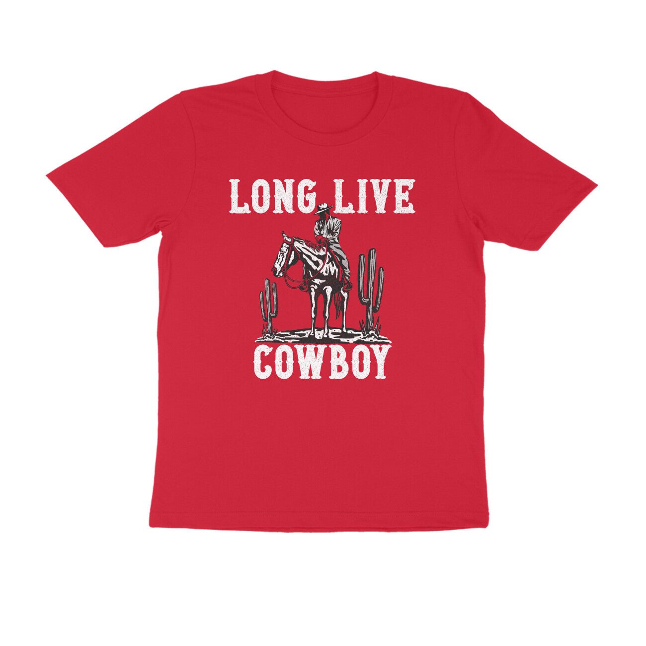 Men cow boy printed half sleeve round neck T-Shirt - Image 24