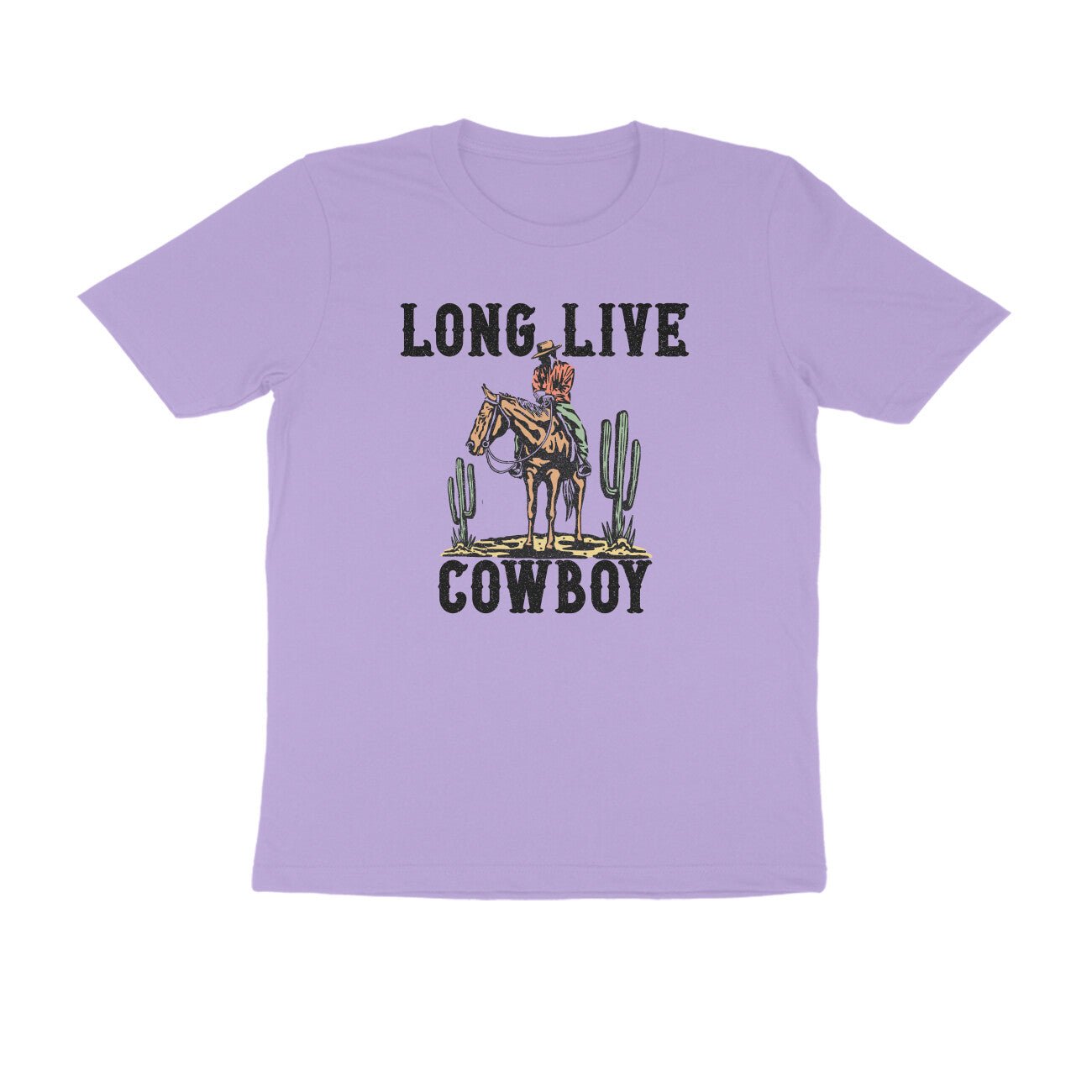 Men cow boy printed half sleeve round neck T-Shirt - Image 23