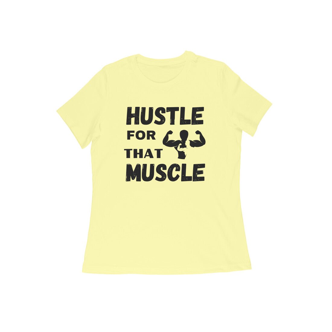 Women gym motivational text Printed Crew Neck T-Shirt - Image 9