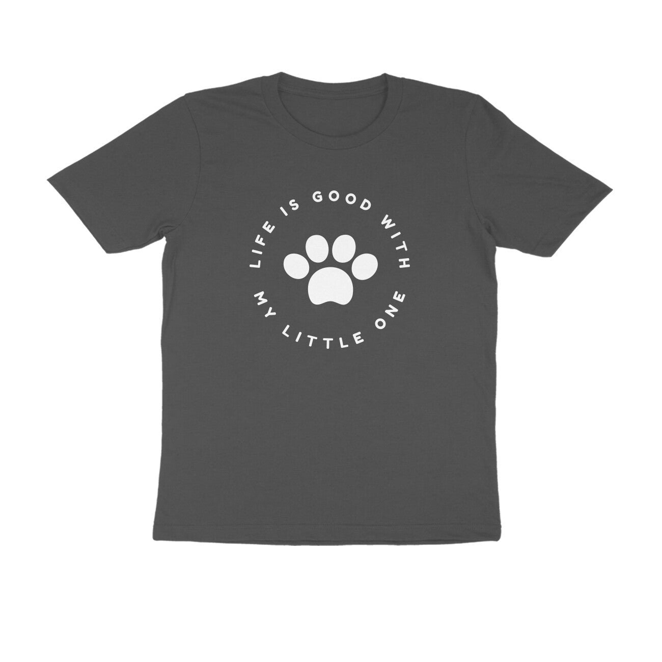 Men dog lover graphic printed round neck T-shirt - Image 8