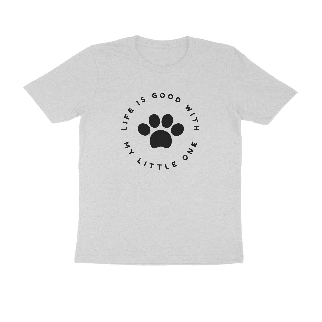 Men dog lover graphic printed round neck T-shirt - Image 7