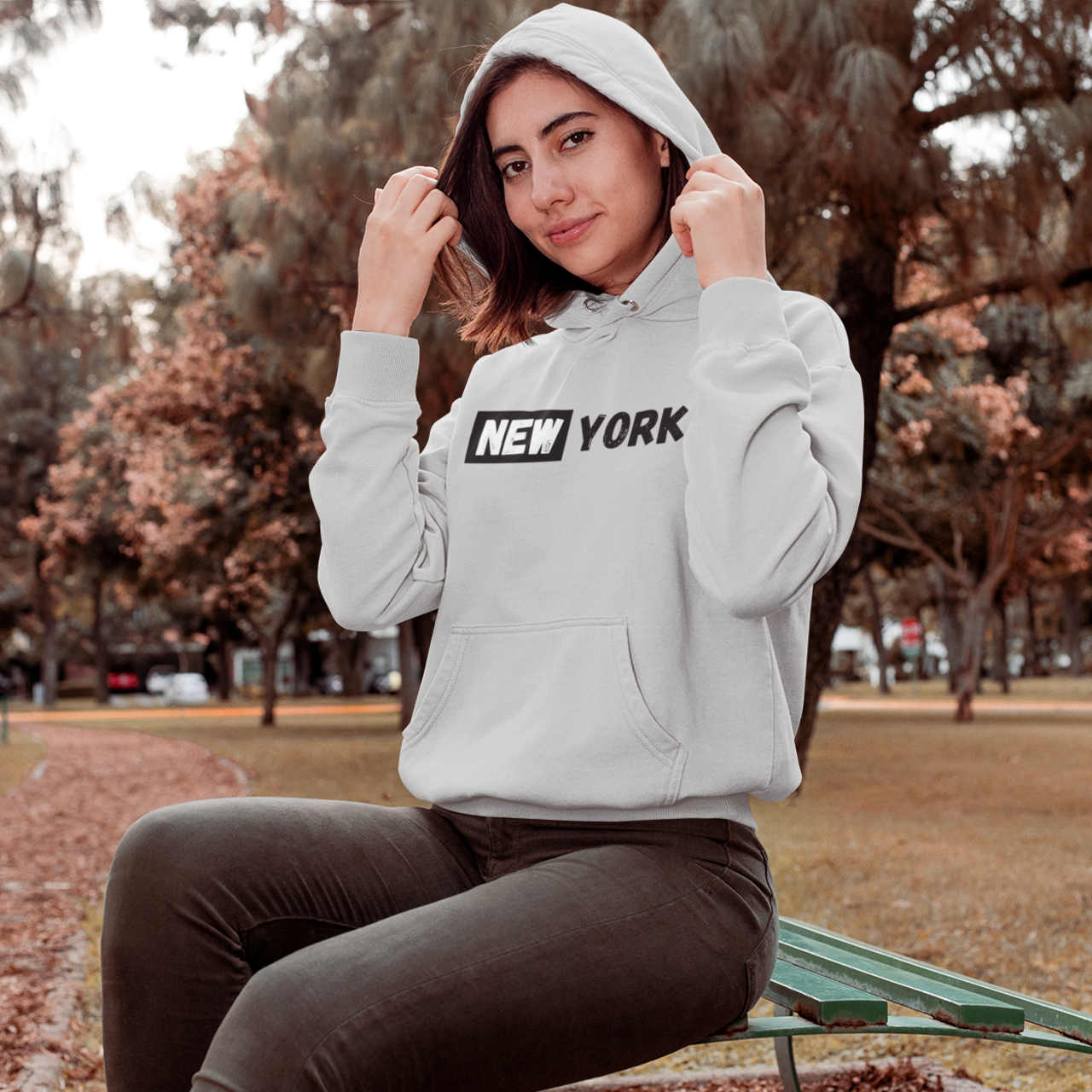 New York Unisex Hooded Sweatshirt for men Women - Image 3